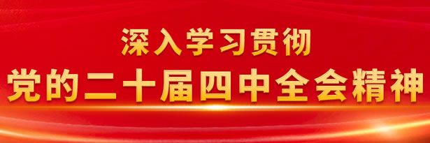 深入学习贯彻党的二十届四中全会精神